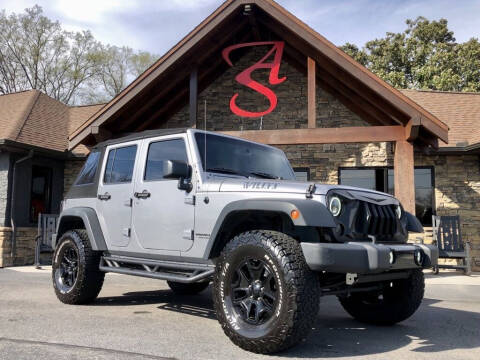 2015 Jeep Wrangler Unlimited for sale at Auto Solutions in Maryville TN