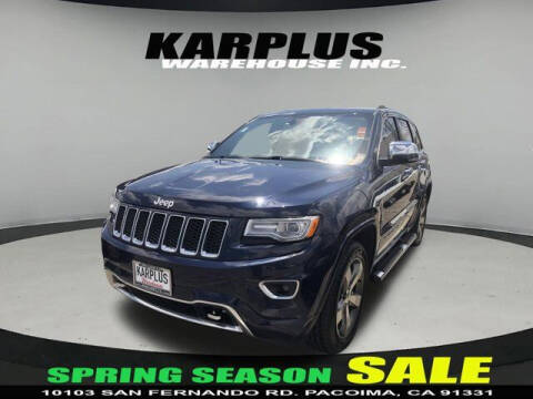 2015 Jeep Grand Cherokee for sale at Karplus Warehouse in Pacoima CA