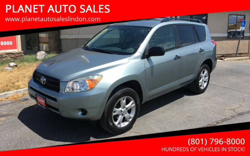 2007 Toyota RAV4 for sale at PLANET AUTO SALES in Lindon UT