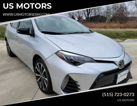 2018 Toyota Corolla for sale at US MOTORS in Des Moines IA
