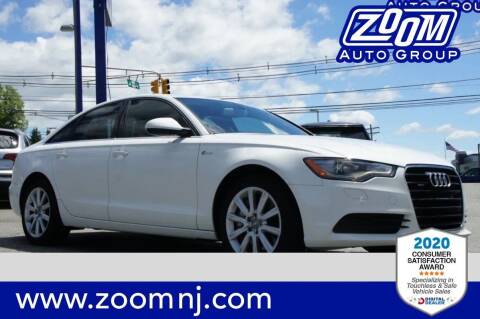 2014 Audi A6 for sale at Zoom Auto Group in Parsippany NJ