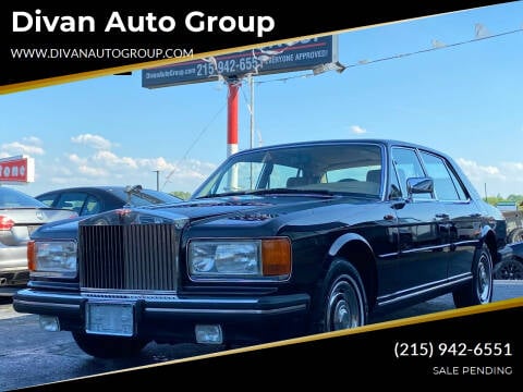 1985 Rolls-Royce Silver Spur for sale at Divan Auto Group in Feasterville Trevose PA