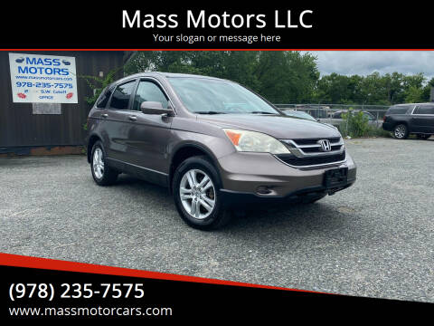 2011 Honda CR-V for sale at Mass Motors LLC in Worcester MA