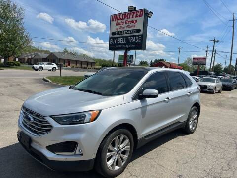 2019 Ford Edge for sale at Unlimited Auto Group in West Chester OH