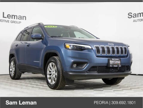 2021 Jeep Cherokee for sale at Sam Leman Chrysler Jeep Dodge of Peoria in Peoria IL