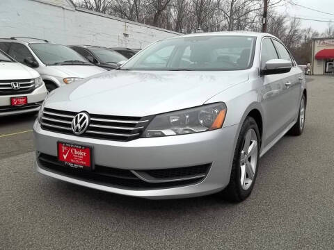 2013 Volkswagen Passat for sale at 1st Choice Auto Sales in Fairfax VA