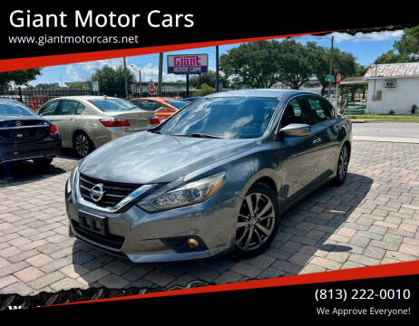 2018 Nissan Altima for sale at Giant Motor Cars in Tampa FL