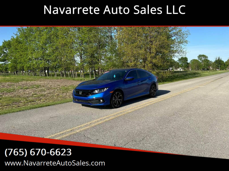 2021 Honda Civic for sale at Navarrete Auto Sales LLC in Frankfort IN