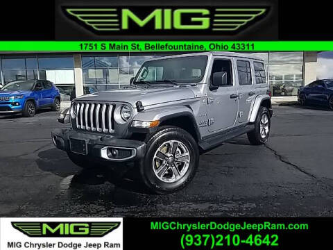 2021 Jeep Wrangler Unlimited for sale at MIG Chrysler Dodge Jeep Ram in Bellefontaine OH