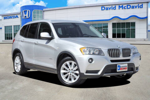 2013 BMW X3 for sale at DAVID McDAVID HONDA OF IRVING in Irving TX