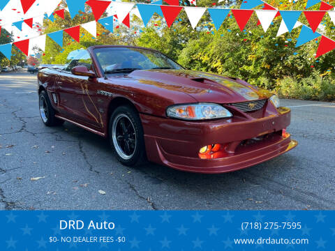 1997 Ford Mustang for sale at DRD Auto in Brooklyn NY