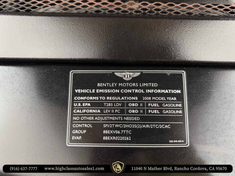 2008 Bentley Arnage T