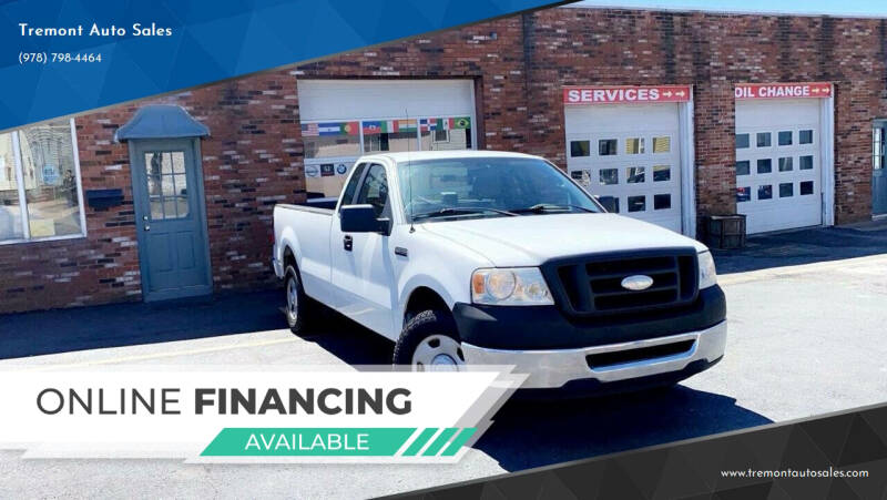 2008 Ford F-150 for sale at Tremont Auto Sales in Peabody MA
