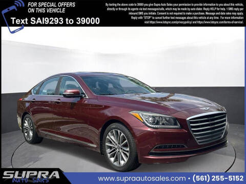 2015 Hyundai Genesis for sale at SUPRA AUTO SALES in Riviera Beach FL