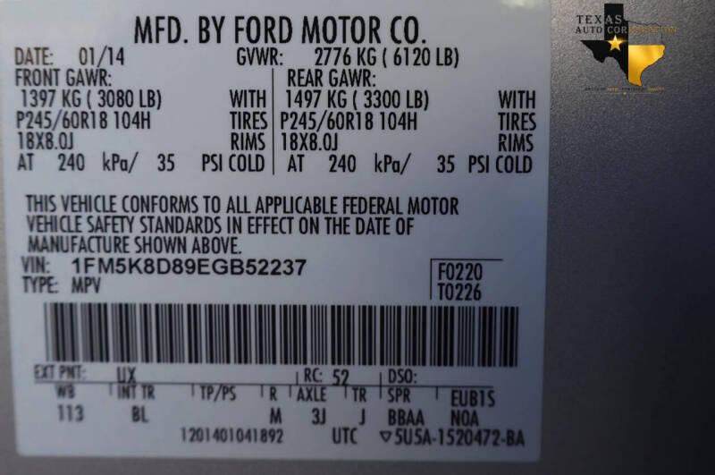 2014 Ford Explorer XLT