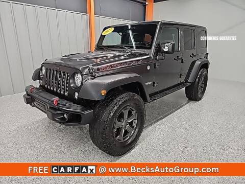 2017 Jeep Wrangler Unlimited for sale at Becks Auto Group in Mason OH