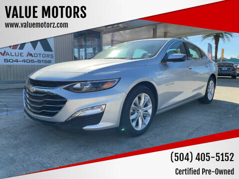 2020 Chevrolet Malibu for sale at VALUE MOTORS in Kenner LA