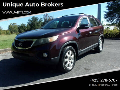 2011 Kia Sorento for sale at Unique Auto Brokers in Kingsport TN