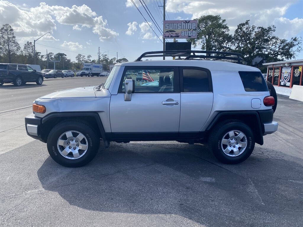 2007 Toyota FJ Cruiser for sale at Sunshine Auto in Pinellas Park, FL