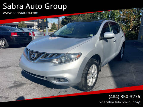 2011 Nissan Murano for sale at Sabra Auto Group in Whitehall PA