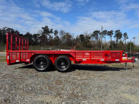 2024 ABBA 82" x 16 Tandem Axle Trailer for sale at Used Powersports LLC in Reidsville NC