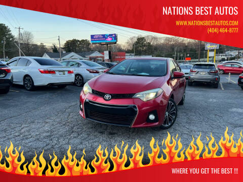2014 Toyota Corolla for sale at Nations Best Autos in Decatur GA