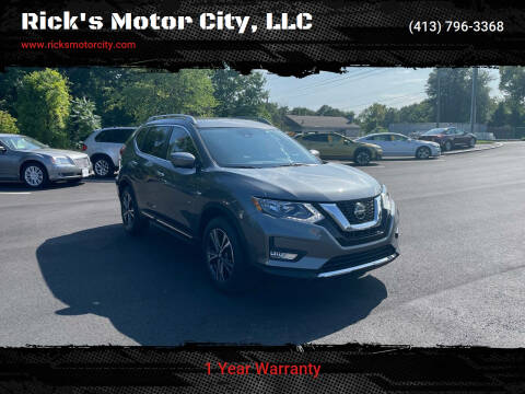 2018 Nissan Rogue for sale at Rick's Motor City, LLC in Springfield MA