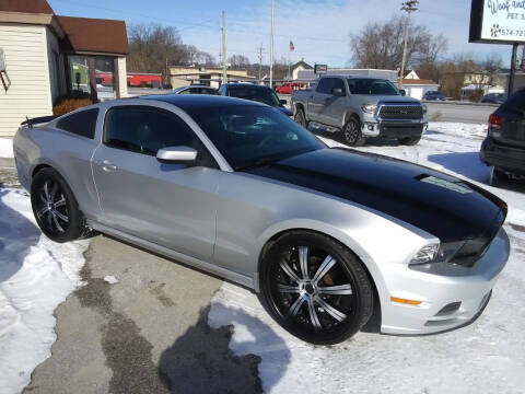 2013 Ford Mustang for sale at RICK'S AUTO SALES in Logansport IN