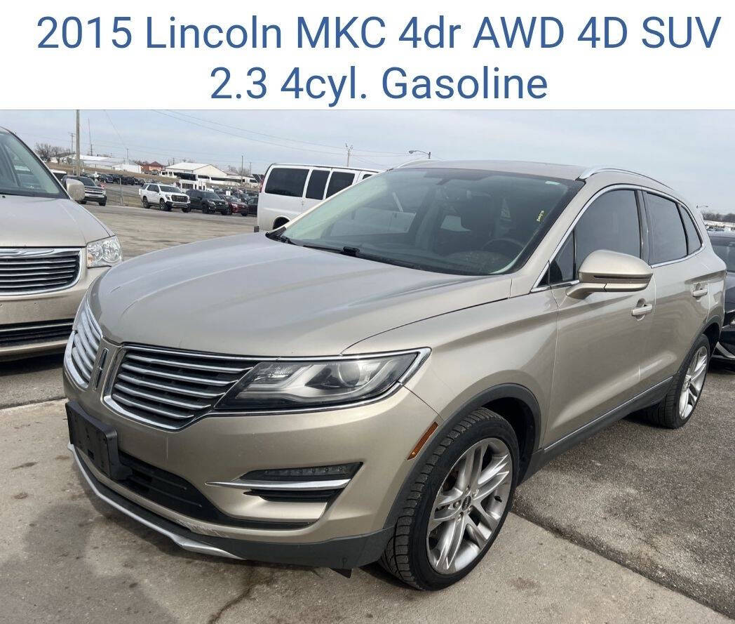 Brown 2015 Lincoln MKC Base AWD 4dr SUV 1
