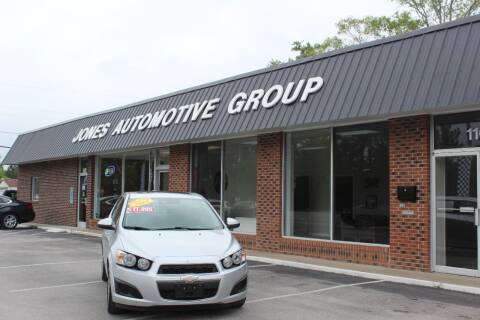 2015 Chevrolet Sonic for sale at Jones Automotive Group in Jacksonville NC