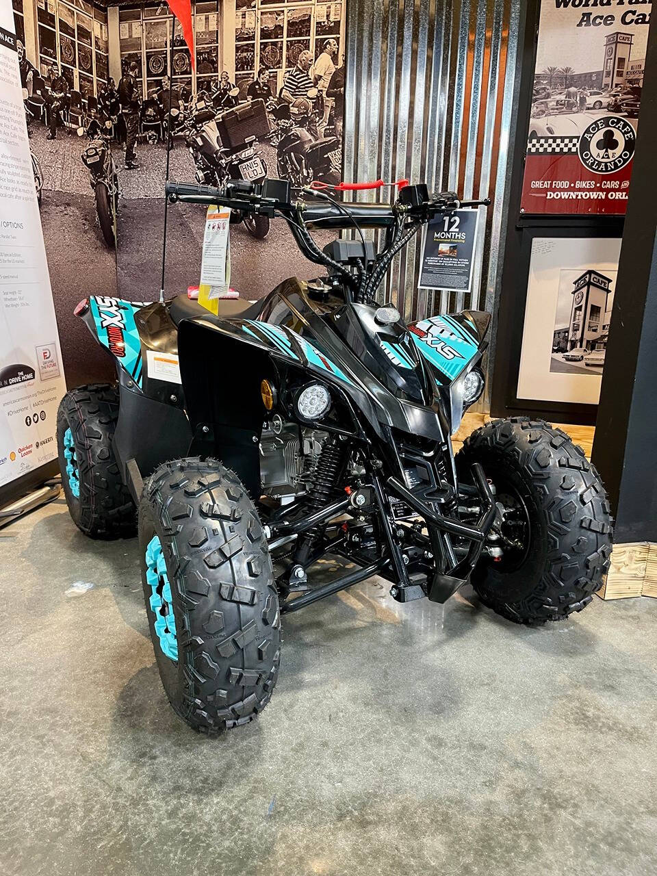 2024 SYXMOTO  PRO SERIES ATV SY125 for sale at TEXAS MOTORS POWERSPORT in ORLANDO, FL