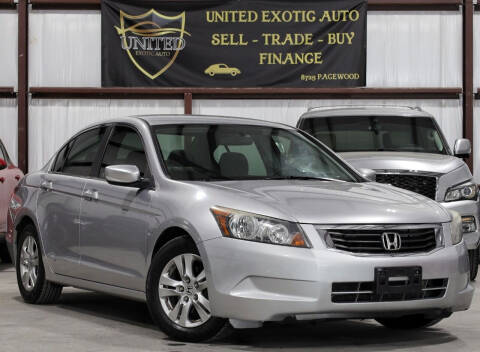 2009 Honda Accord for sale at United Exotic Auto in Houston TX