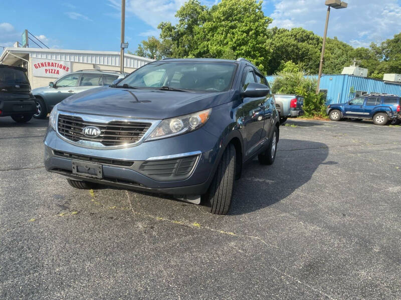 2013 Kia Sportage for sale at M & J Auto Sales in Attleboro MA