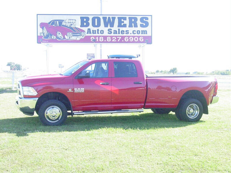 2014 RAM Ram Pickup 3500 for sale at BOWERS AUTO SALES in Mounds OK