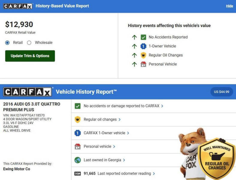 2016 Audi Q5 3.0T quattro Premium Plus