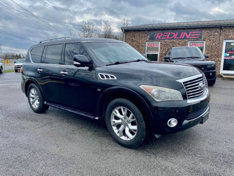 2014 Infiniti QX80 for sale at Redline Motorplex,LLC in Gallatin TN