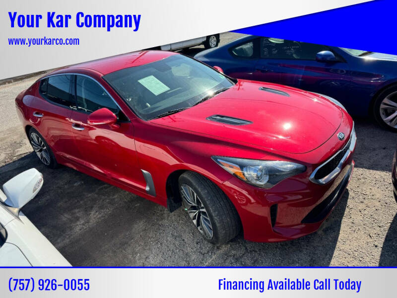 2019 Kia Stinger for sale at Your Kar Company in Norfolk VA