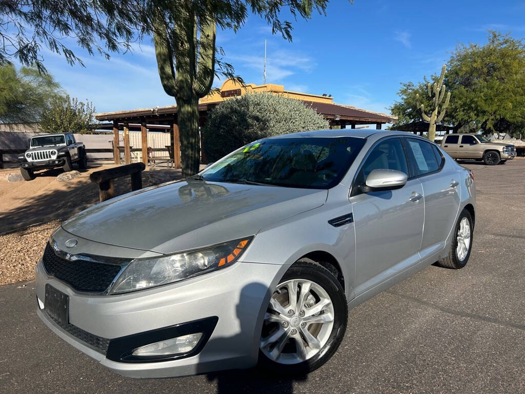 2013 Kia Optima for sale at Big 3 Automart At Double H Auto Ranch in QUEEN CREEK, AZ