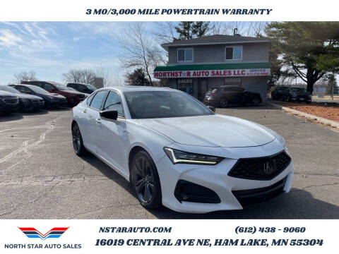 2022 Acura TLX for sale at Northstar Auto Sales LLC - Ham Lake in Ham Lake MN