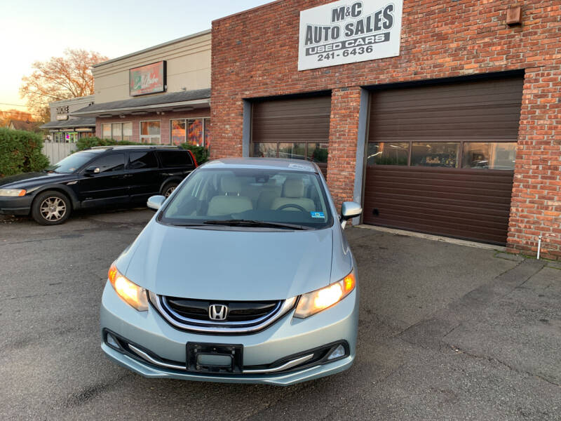 2013 Honda Civic for sale at M & C AUTO SALES in Roselle NJ