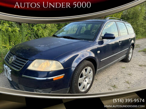 2002 Volkswagen Passat for sale at Autos Under 5000 in Island Park NY