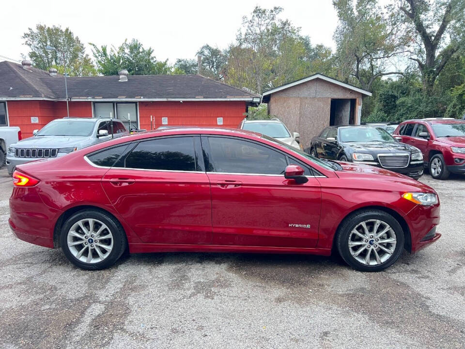 2017 Ford Fusion Hybrid for sale at Enterprise Financial in Houston, TX