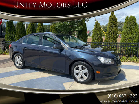 2014 Chevrolet Cruze for sale at Unity Motors LLC in Hudsonville MI
