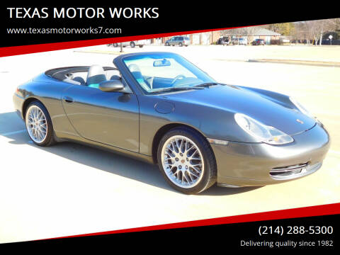 2000 Porsche 911 for sale at TEXAS MOTOR WORKS in Arlington TX