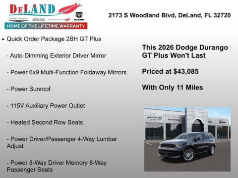 2026 Dodge Durango GT Plus