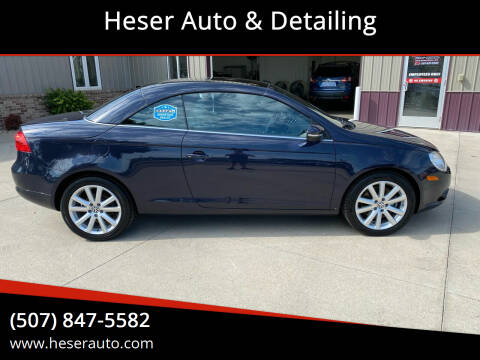 2010 Volkswagen Eos for sale at Heser Auto & Detailing in Jackson MN