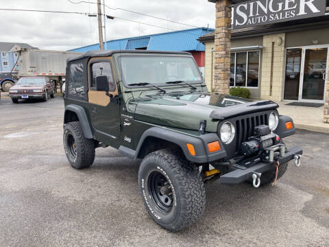 1998 Jeep Wrangler for sale at Singer Auto Sales in Caldwell OH