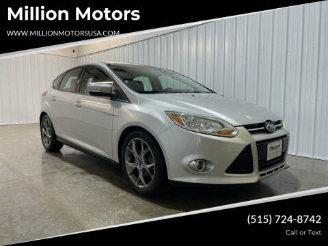 2013 Ford Focus for sale at Million Motors in Adel IA