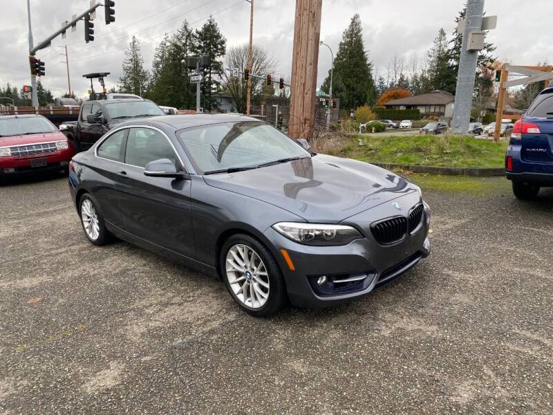 2016 BMW 2 Series for sale at KARMA AUTO SALES in Federal Way WA