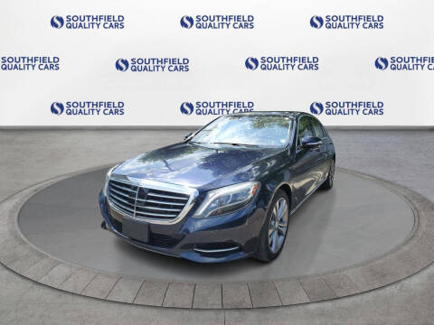 2016 Mercedes-Benz S-Class for sale at SOUTHFIELD QUALITY CARS in Detroit MI